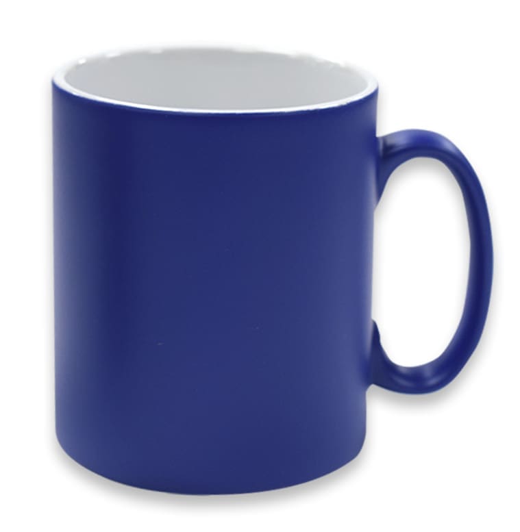 Blank Royal Blue Satin Mug