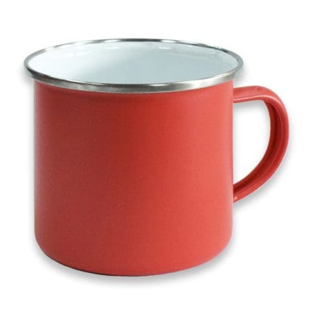 Blank Red Mugs