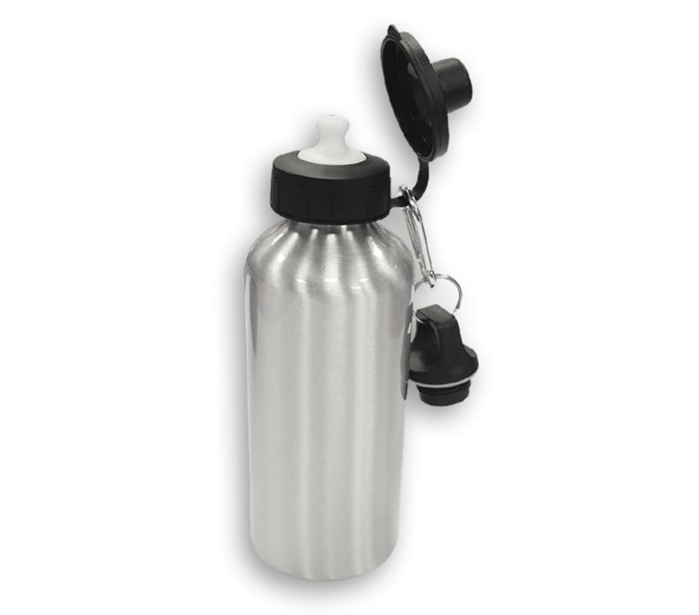 Sublimation Water Bottle Silver
